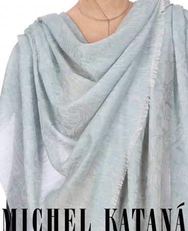 Палантин Унисекс JqT.W60_24DMW-8.14/TEAL